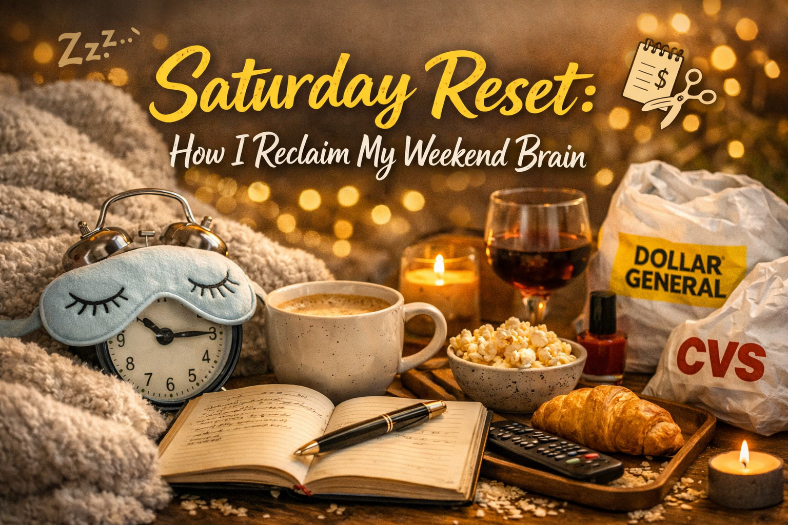 🌸 Saturday Reset: How I Reclaim My Weekend Brain