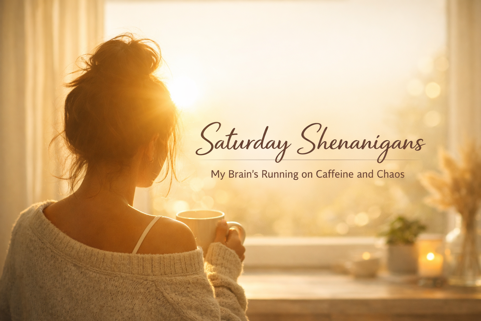 Saturday Shenanigans: My Brain’s Running on Caffeine and Chaos