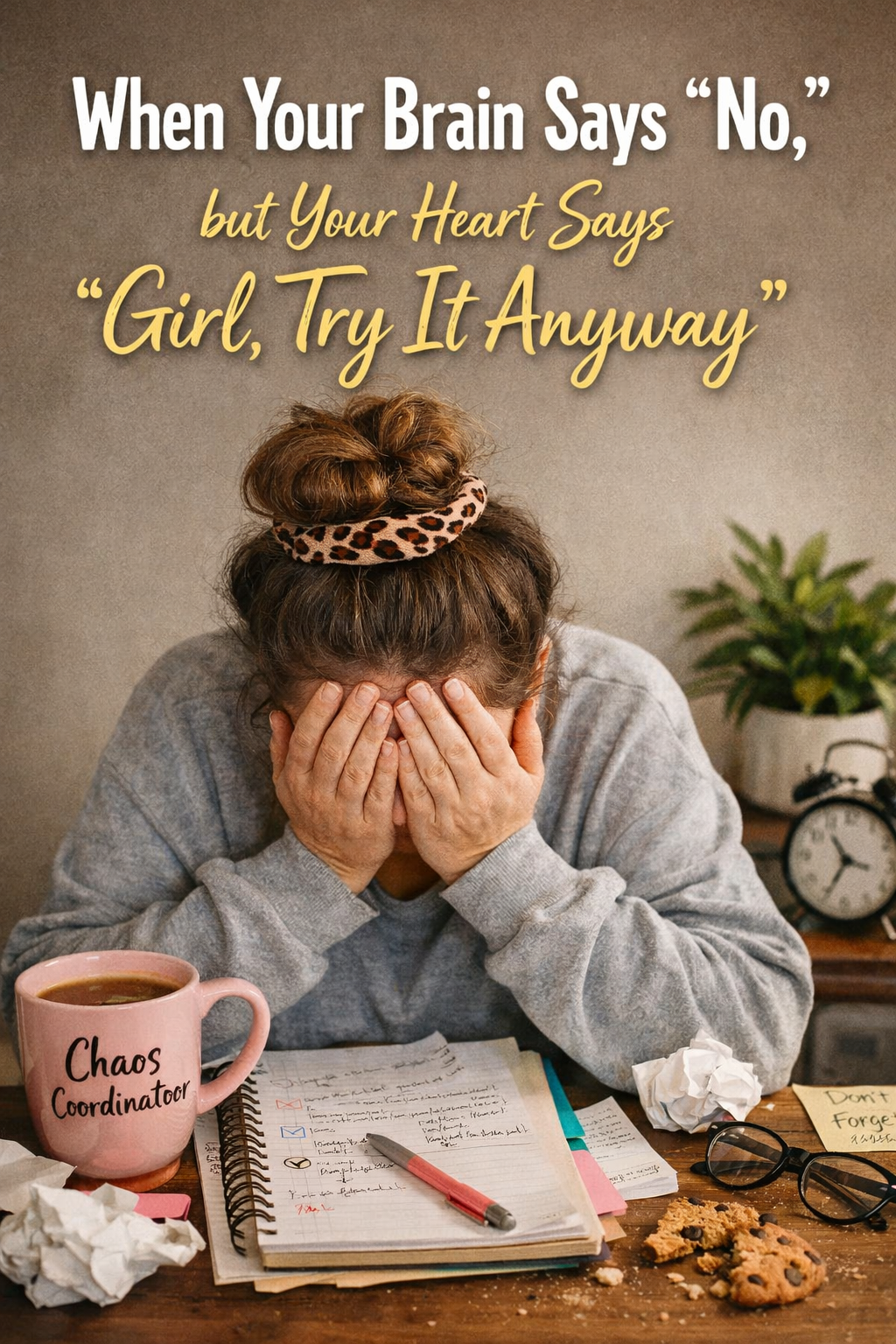 When Your Brain Says “No” but Your Heart Says “Girl, Try It Anyway”