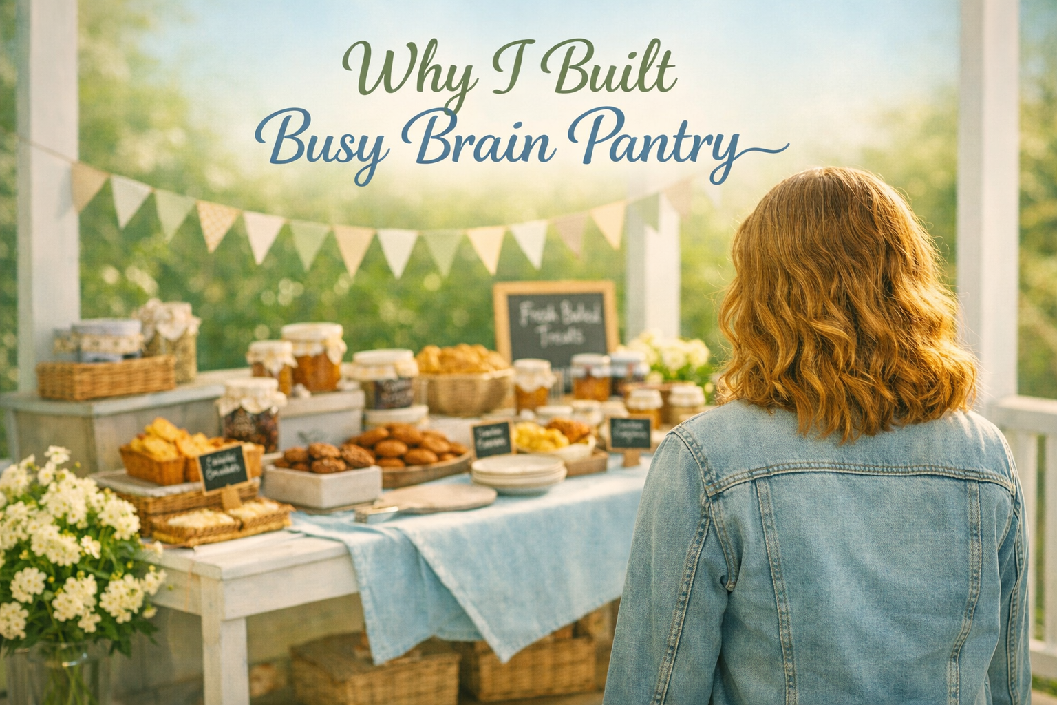 Why I Created Busy Brain Pantry