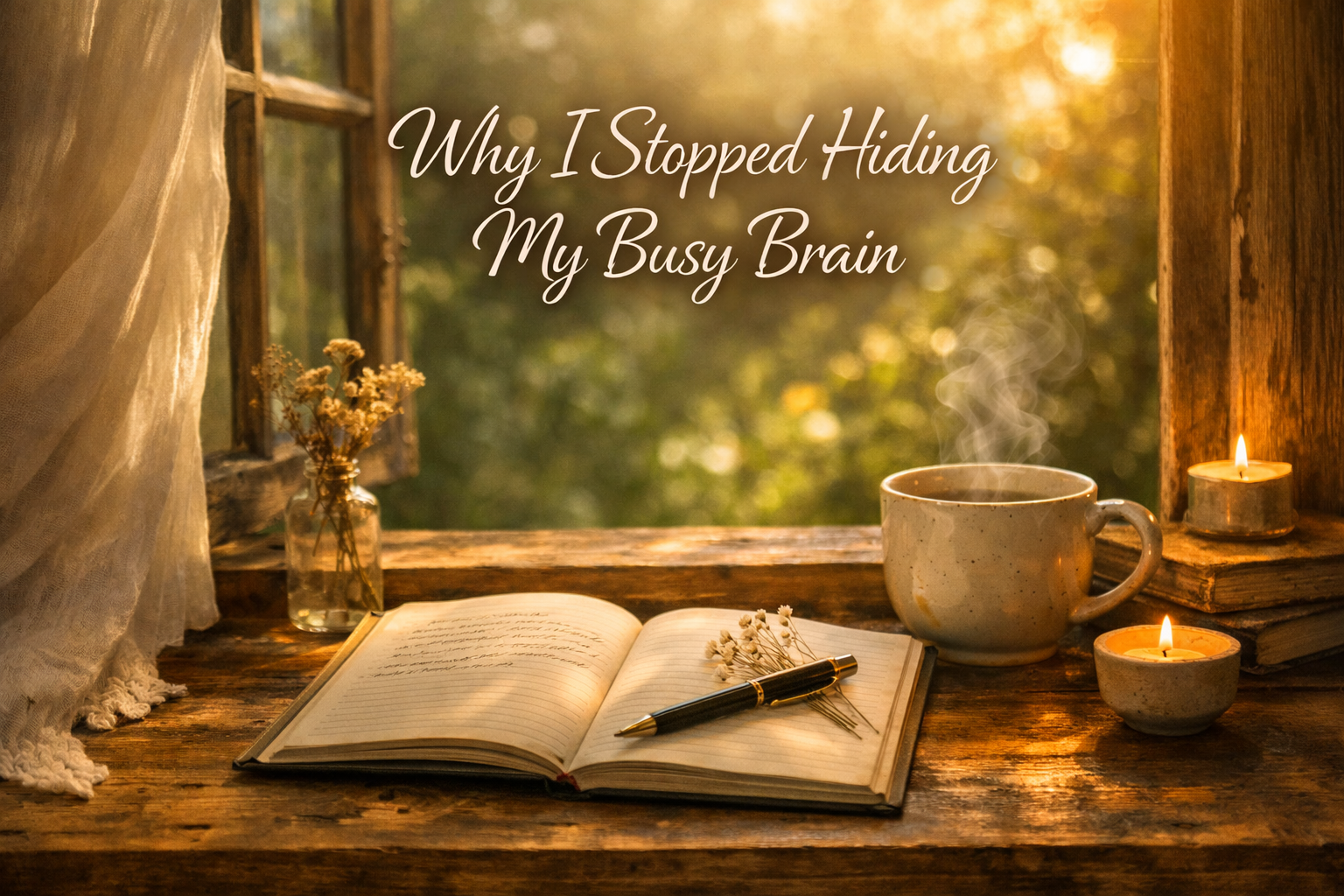 Why I Stopped Hiding My Busy Brain